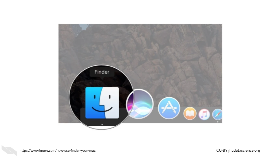 Mac finder button