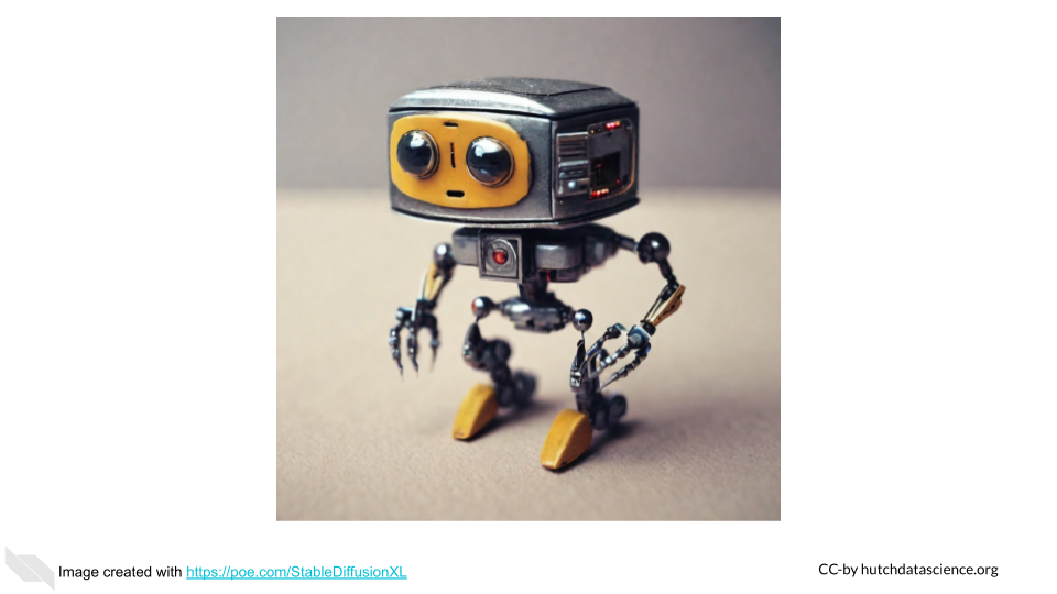 An image of a small robot.