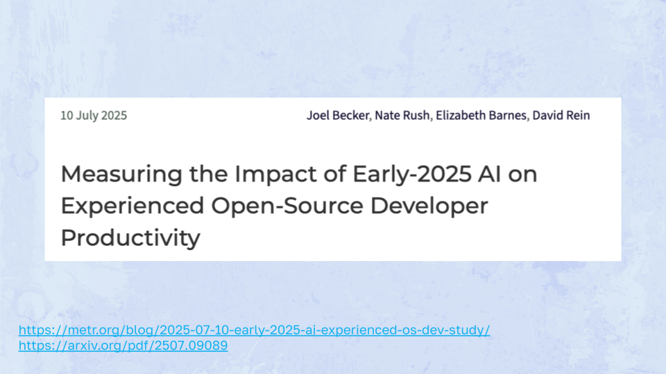 Measuring the Impact of Early-2025 AI on Experienced Open-Source Developer Productivity