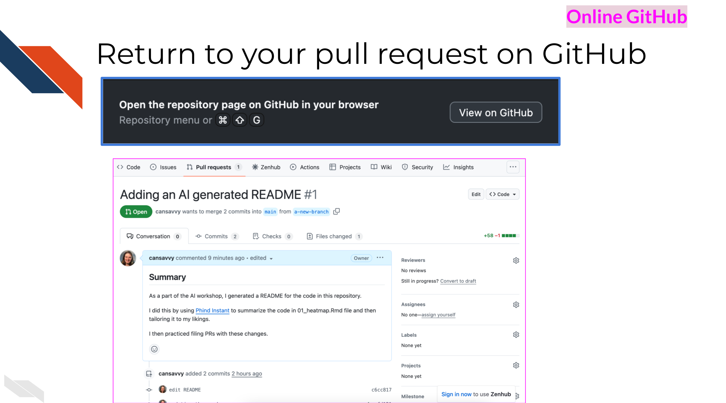 Pull Requests on GitHub.comb
