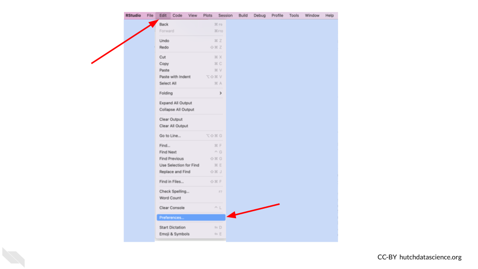Select Edit and then Preferences to get to the menu about pane layout.